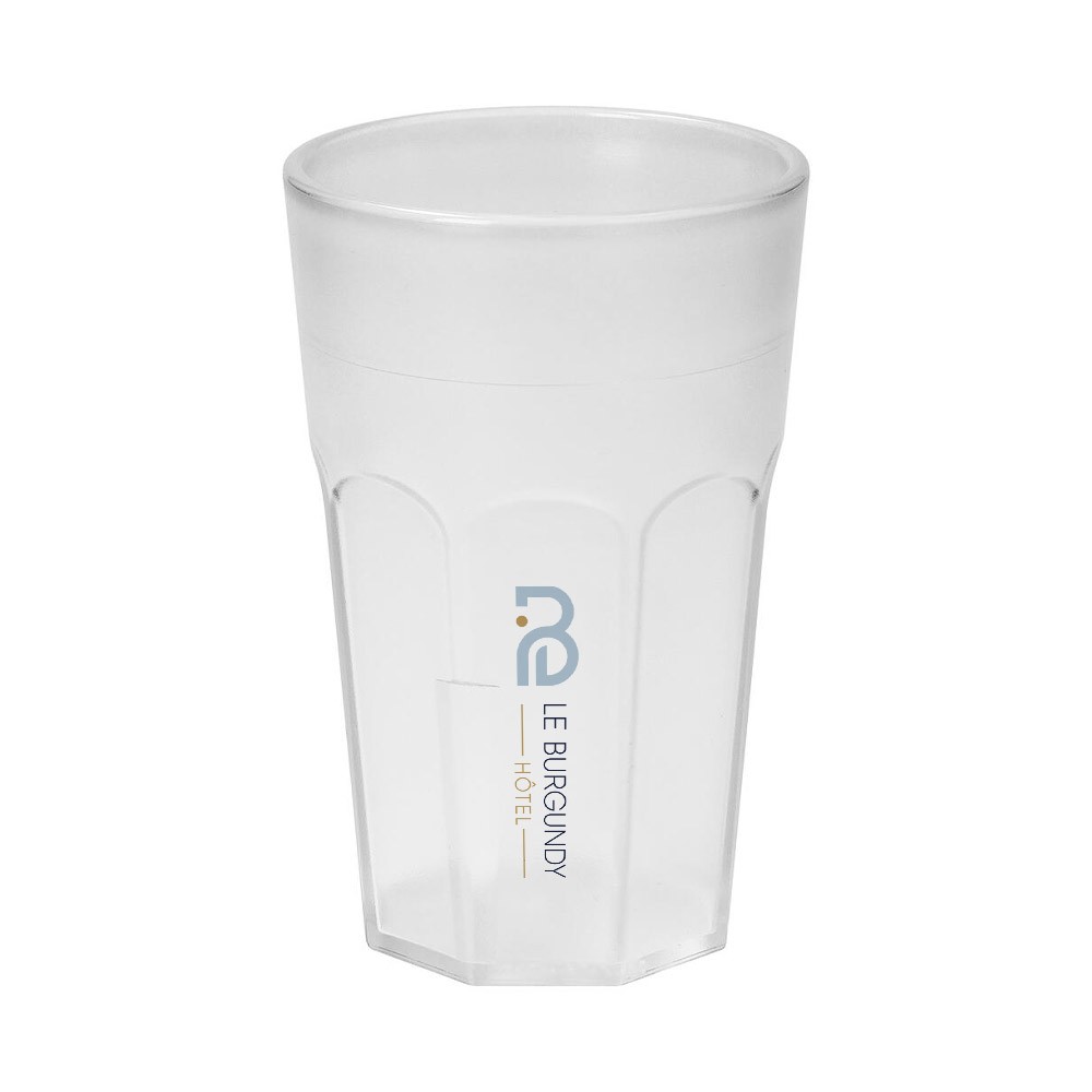 Elegantes Plastik-Cocktailglas mit Volumenmarkierungen - Arnstein 