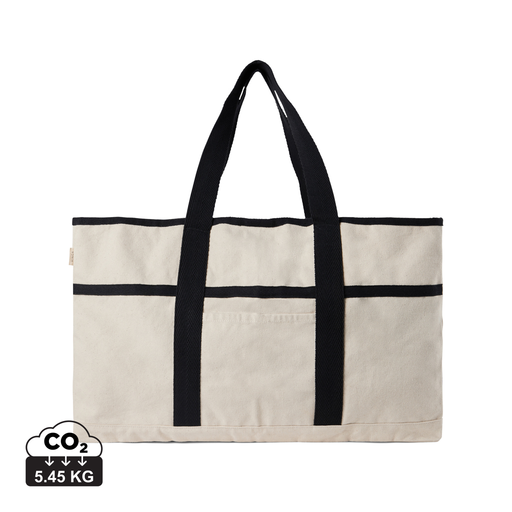 Nachhaltige Strandtasche aus recyceltem Canvas - Rhens