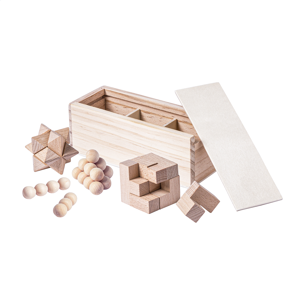 Magisches Holzpuzzle-Set - Elze
