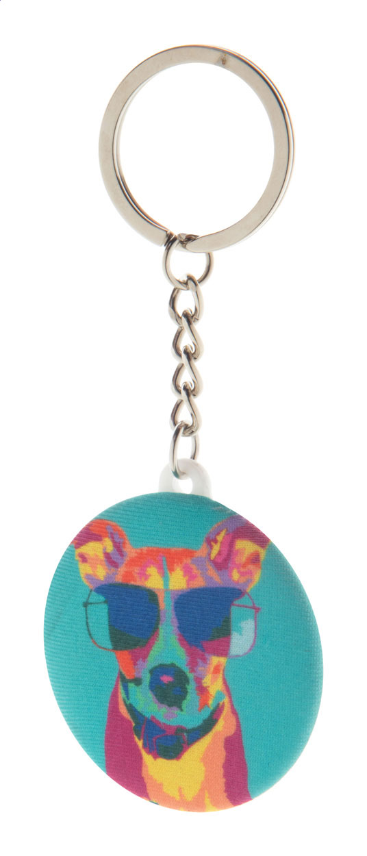 Mini-Pin-Schlüsselring aus RPET - Neustadt am Rübenberge