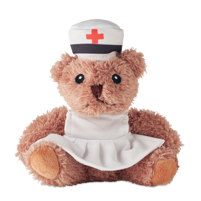 Plüsch-Teddybär Krankenschwester