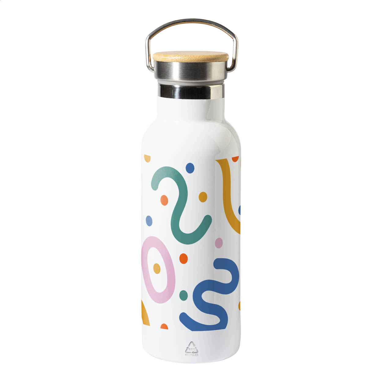 Renaslu Subo Isolierflasche aus Recycling-Edelstahl für Sublimation, 500 ml