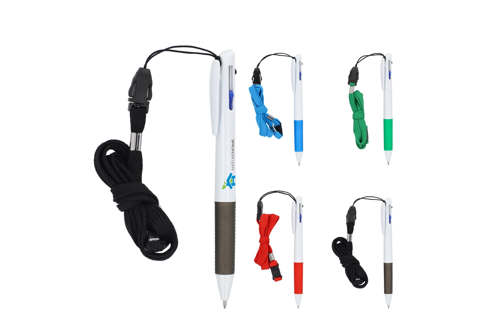 3-Farben mit Griff und Schlüsselband