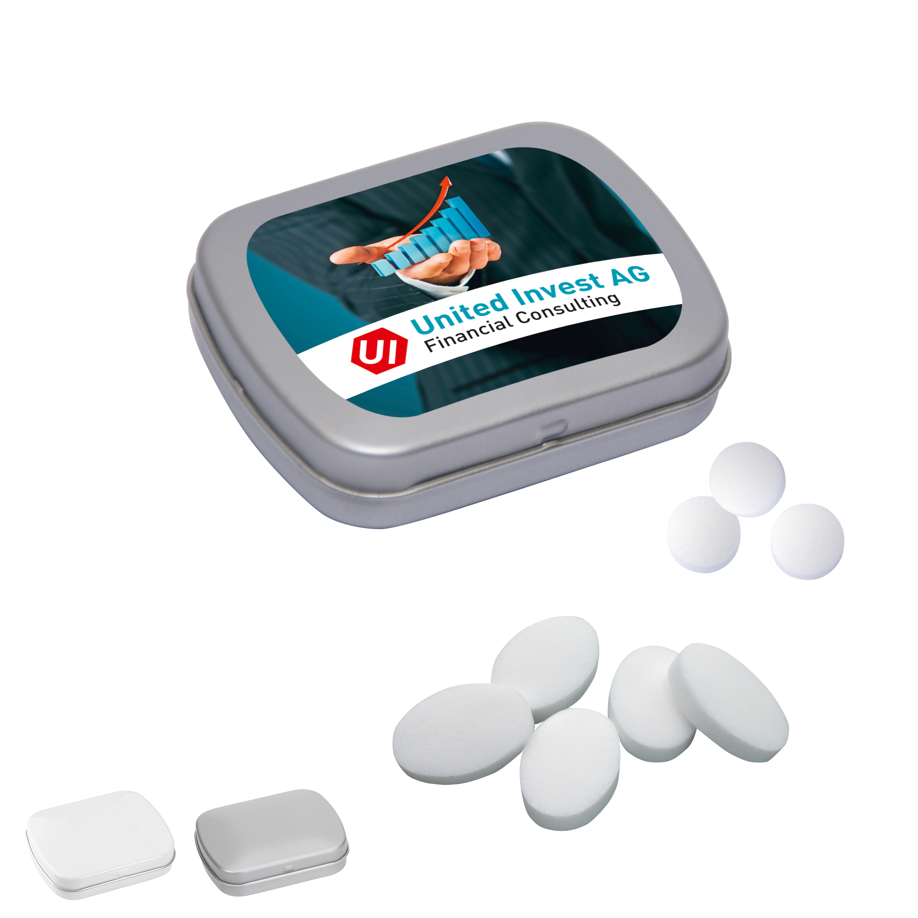 Minidose mit zuckerfreien Pfefferminzpastillen - Dillingen an der Donau