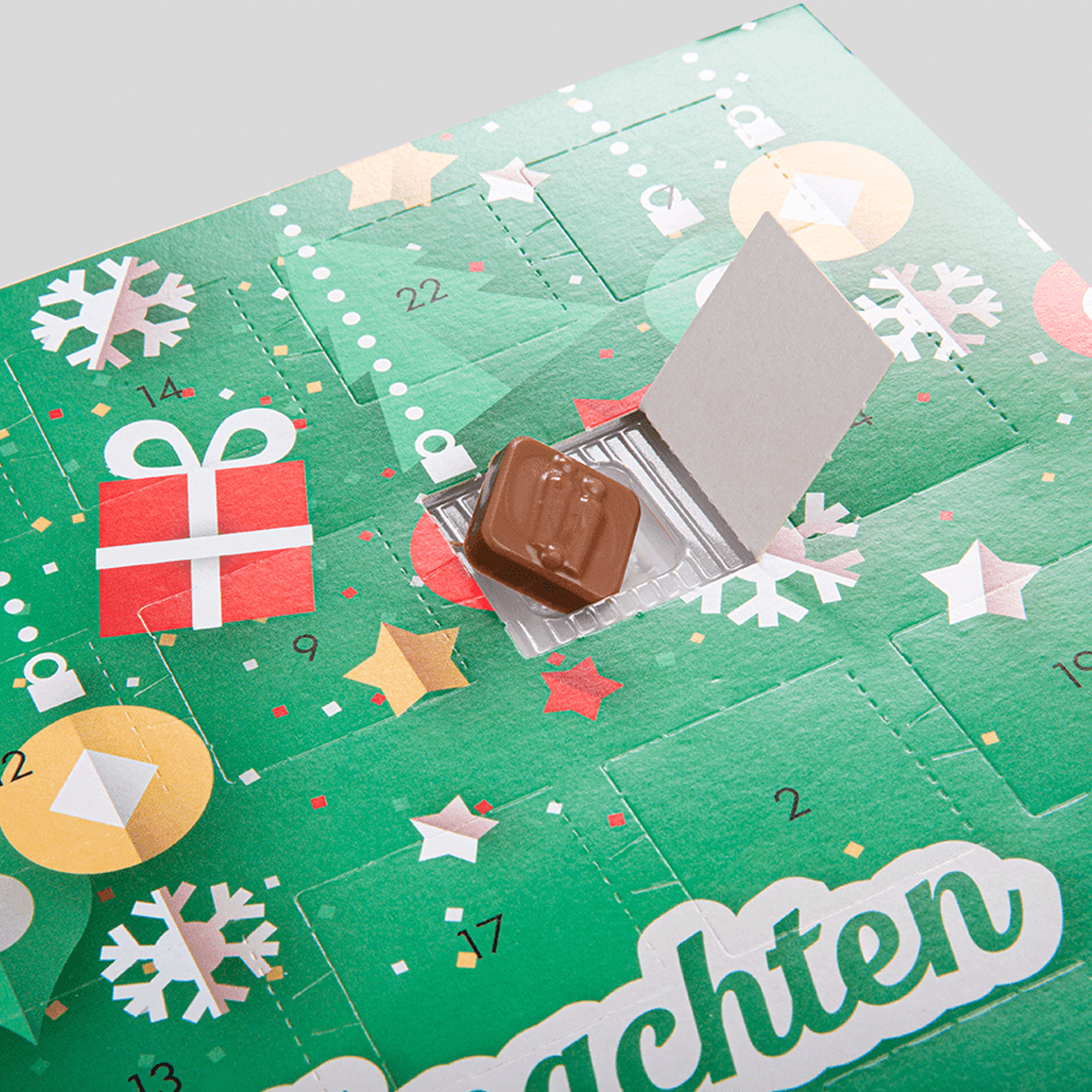 Schokoladen-Adventskalender Klassik - Mannheim