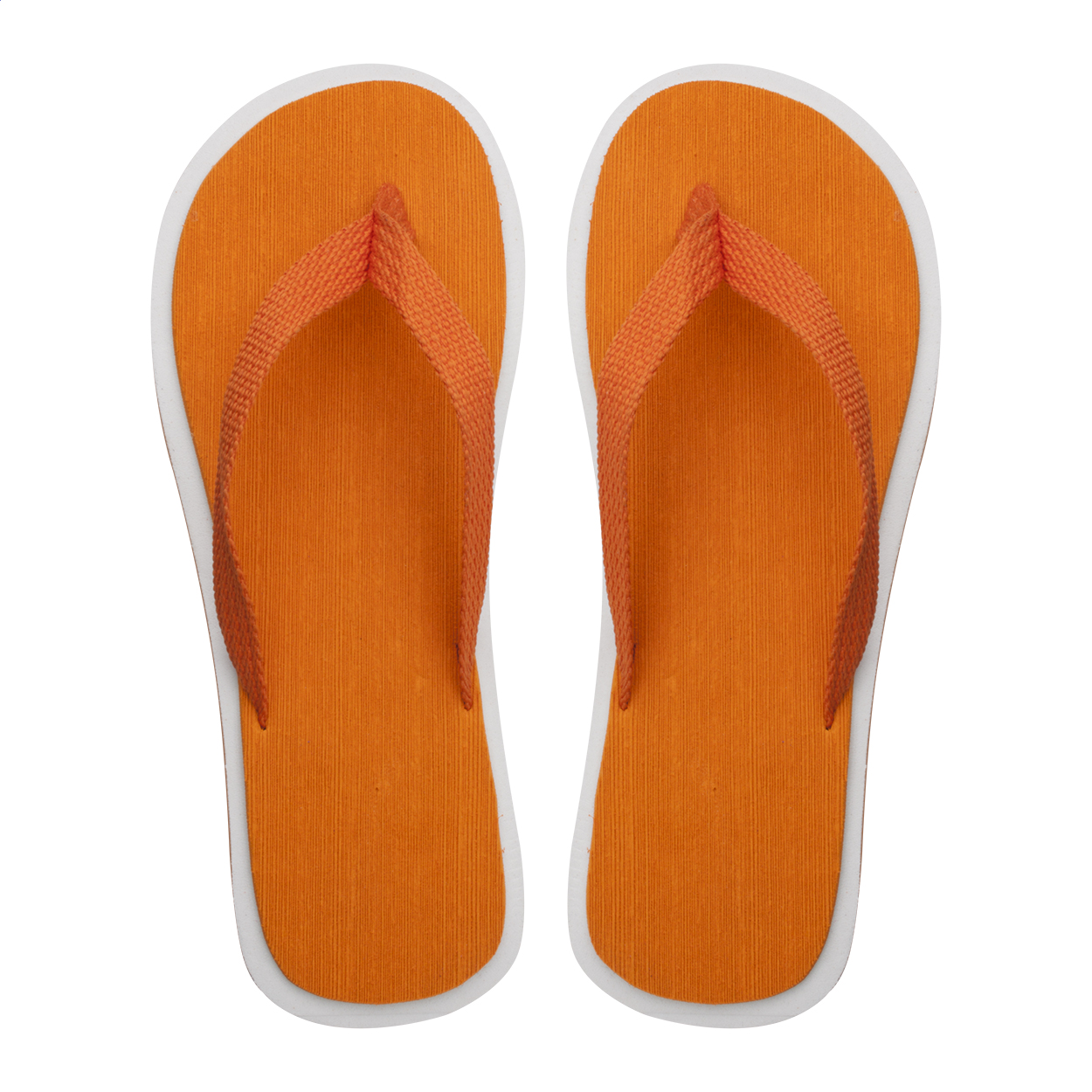 Malibu Unisex-Zehensandalen aus Polyester und EVA mit Logo bedrucken mit Logo
