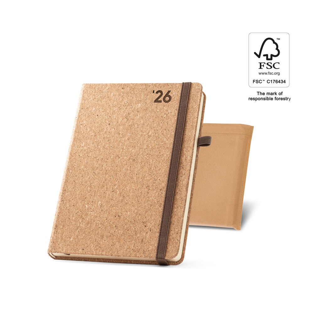 Kork Tagebuch A5 - Erfurt