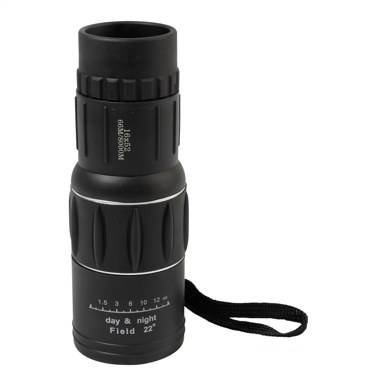 ScoutOne kompaktes 16×52-Monokular aus ABS mit Ihrem Logo