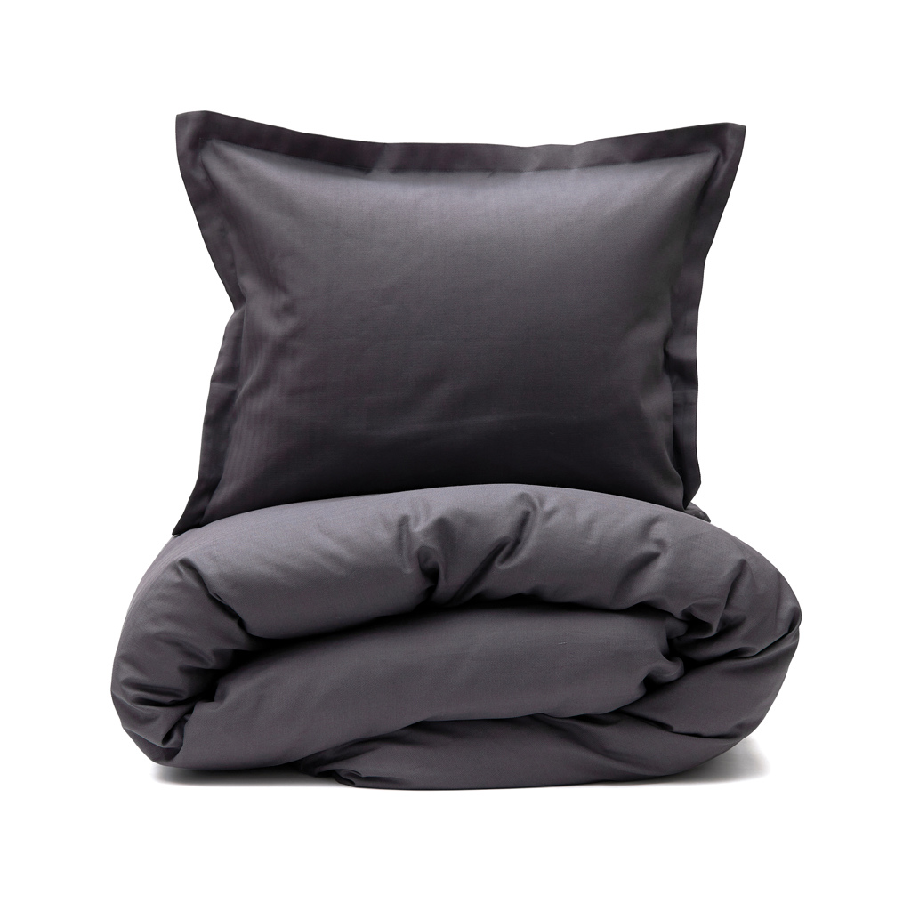 Satin-Webbaumwoll-Bettbezüge und Kissenbezug Set - Borken