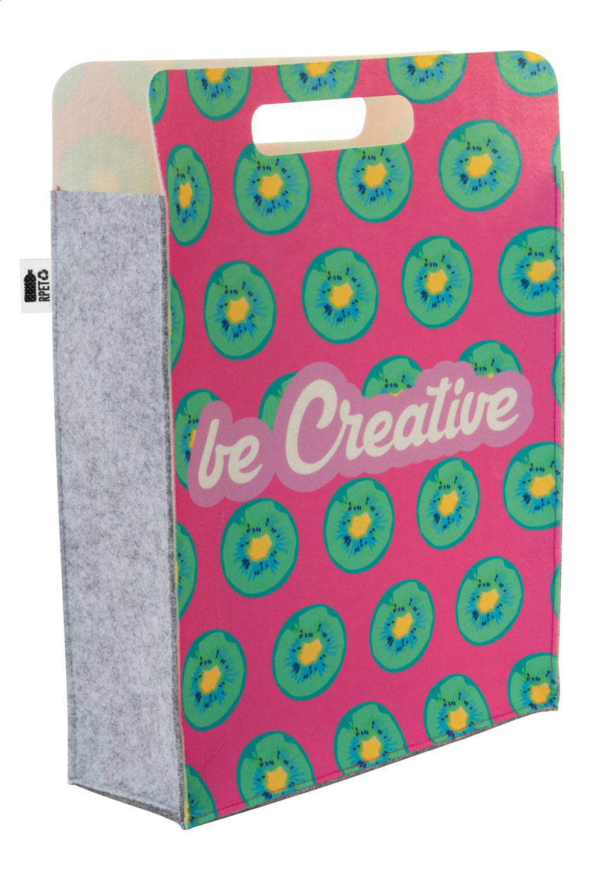 Individuell gestaltete RPET Filztasche - Seeland