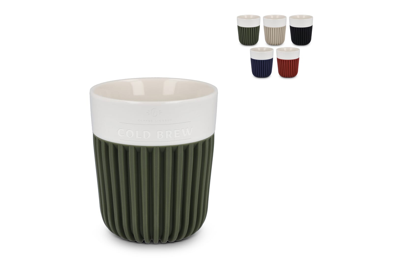 Eleganz Becher Fjord - Lage bedrucken mit Logo