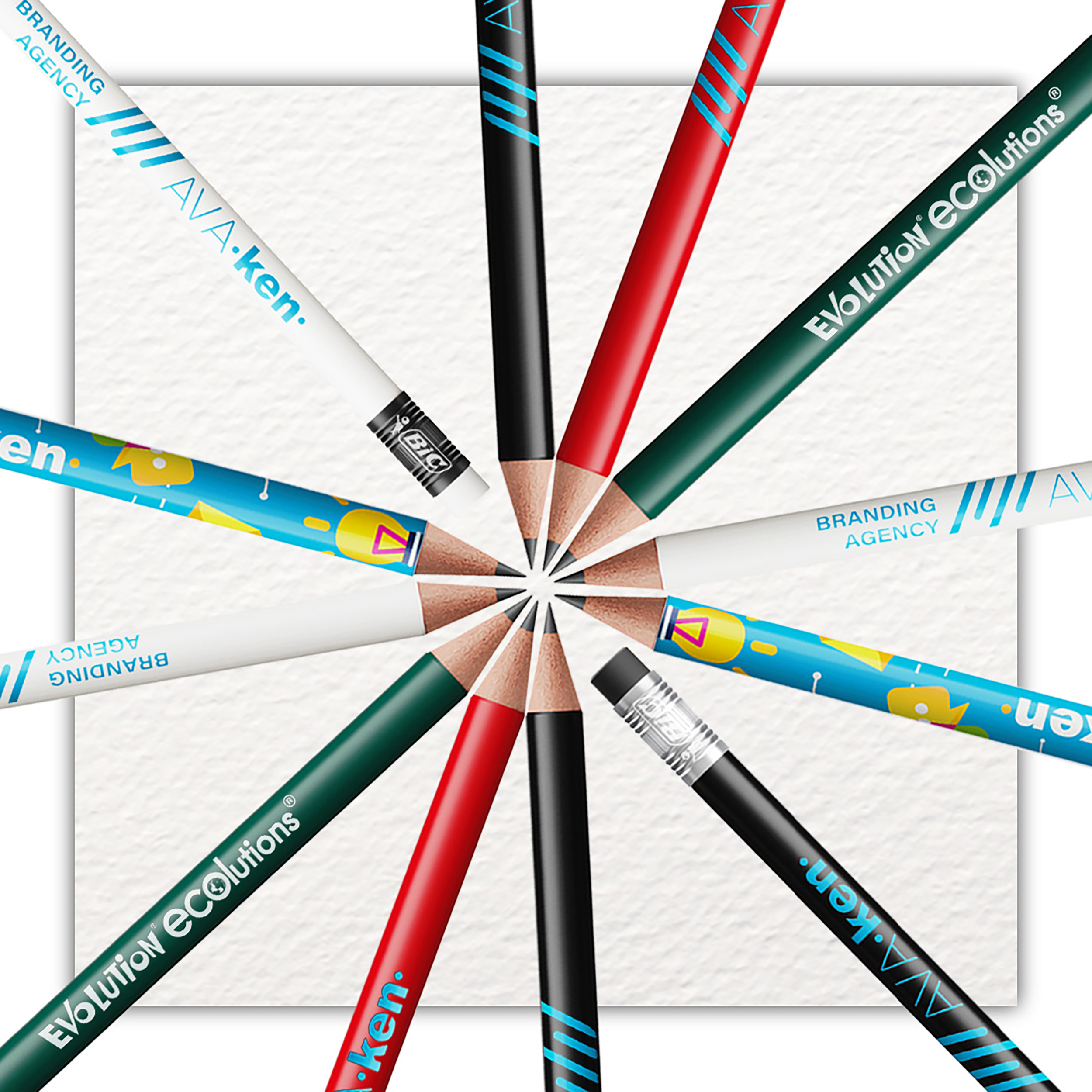 Holzfreier Öko-Korrekturstift - Jöhstadt bedrucken mit Logo