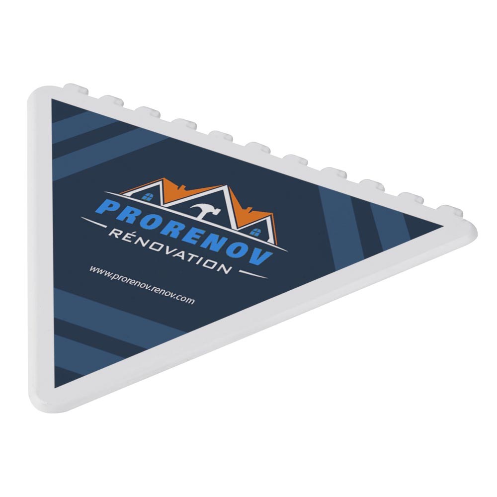 Frosty 2.0 dreieckiger Eiskratzer aus recyceltem Kunststoff