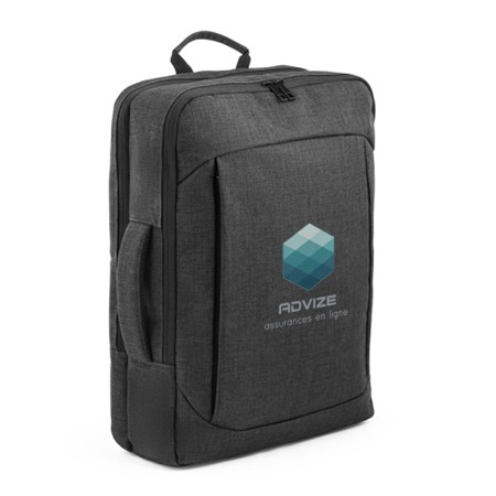 Hybrid 2-in-1 Rucksack Aktentasche - Horn