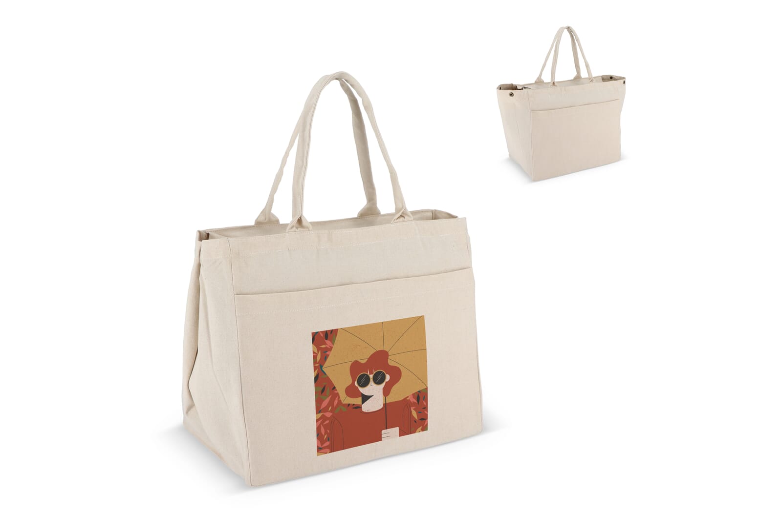 Reißverschluss Baumwolltasche Sicherheit & Stil - Lichtenfels