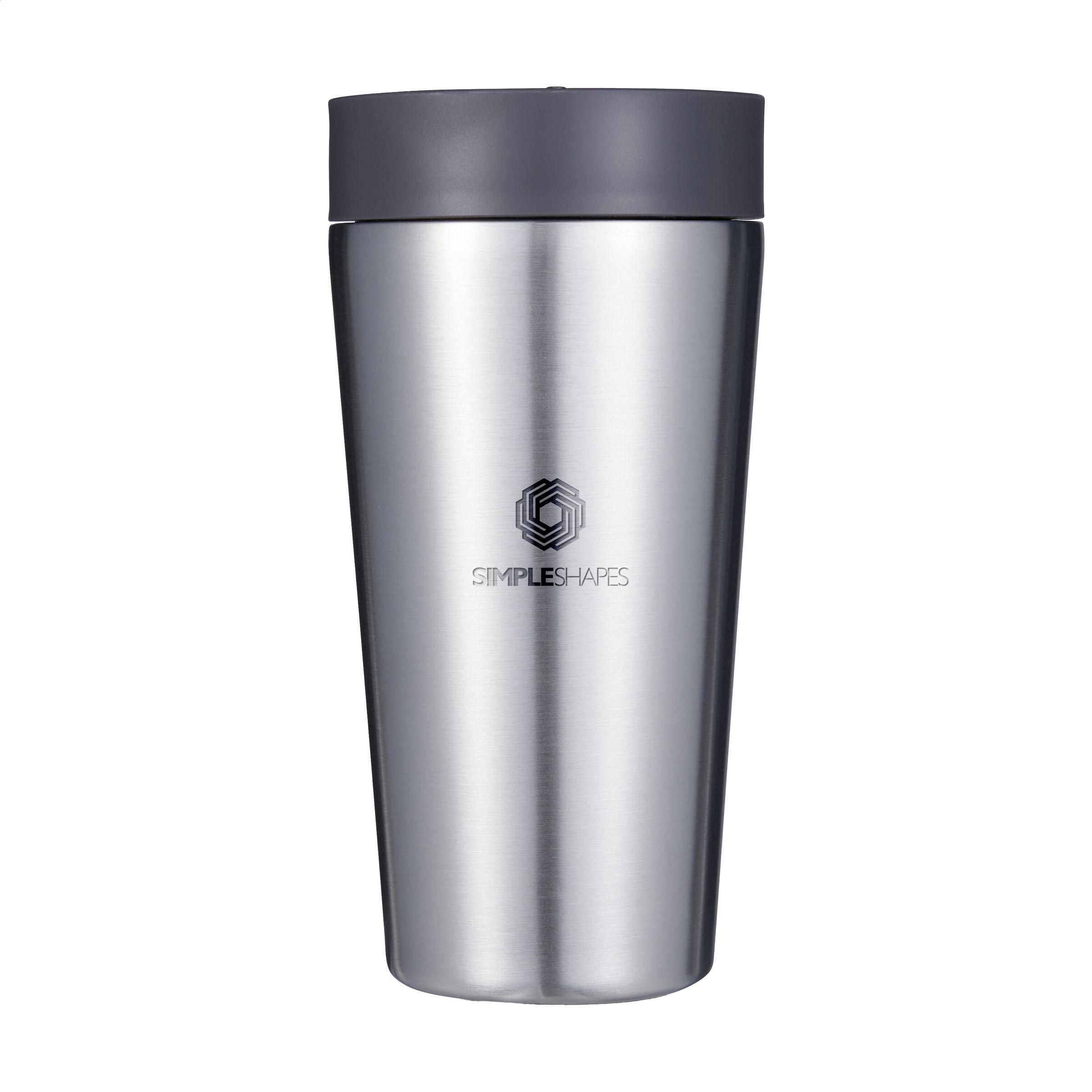 Circular&Co Kaffeebecher aus recyceltem Edelstahl 340 ml