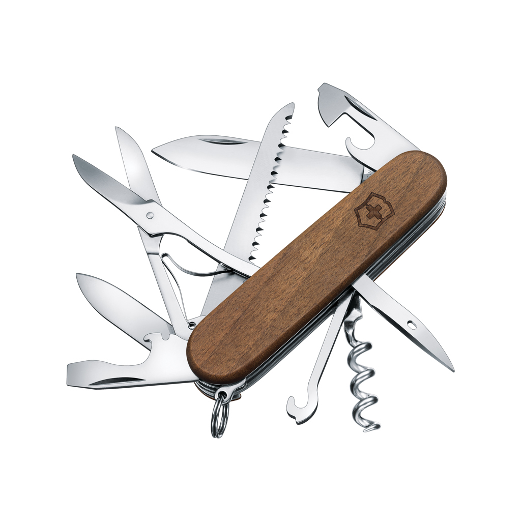 Schweizer Walnussholz Taschenmesser - Haiterbach