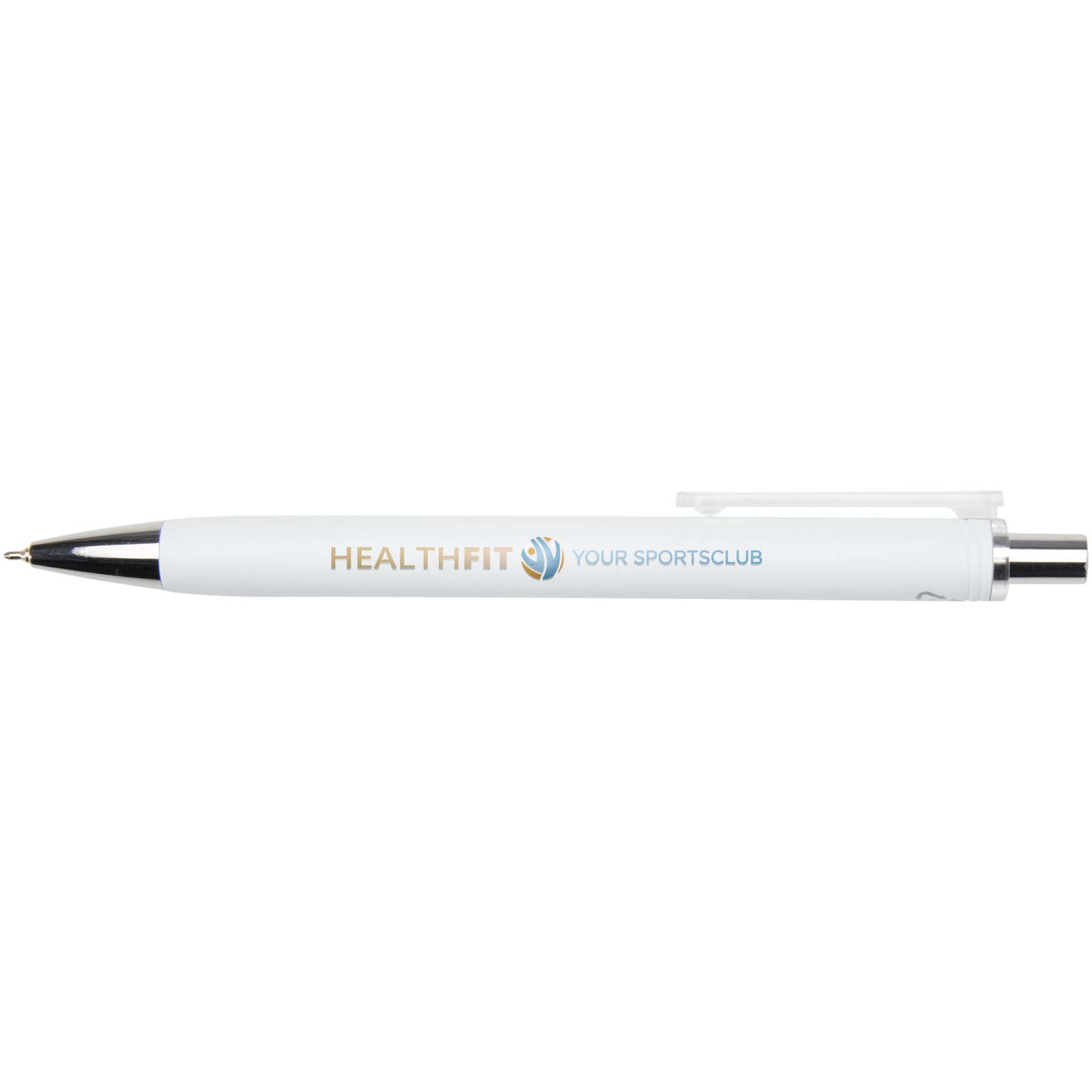 Recycelter Stift mit Metallglanz - Reinheim bedrucken mit Logo