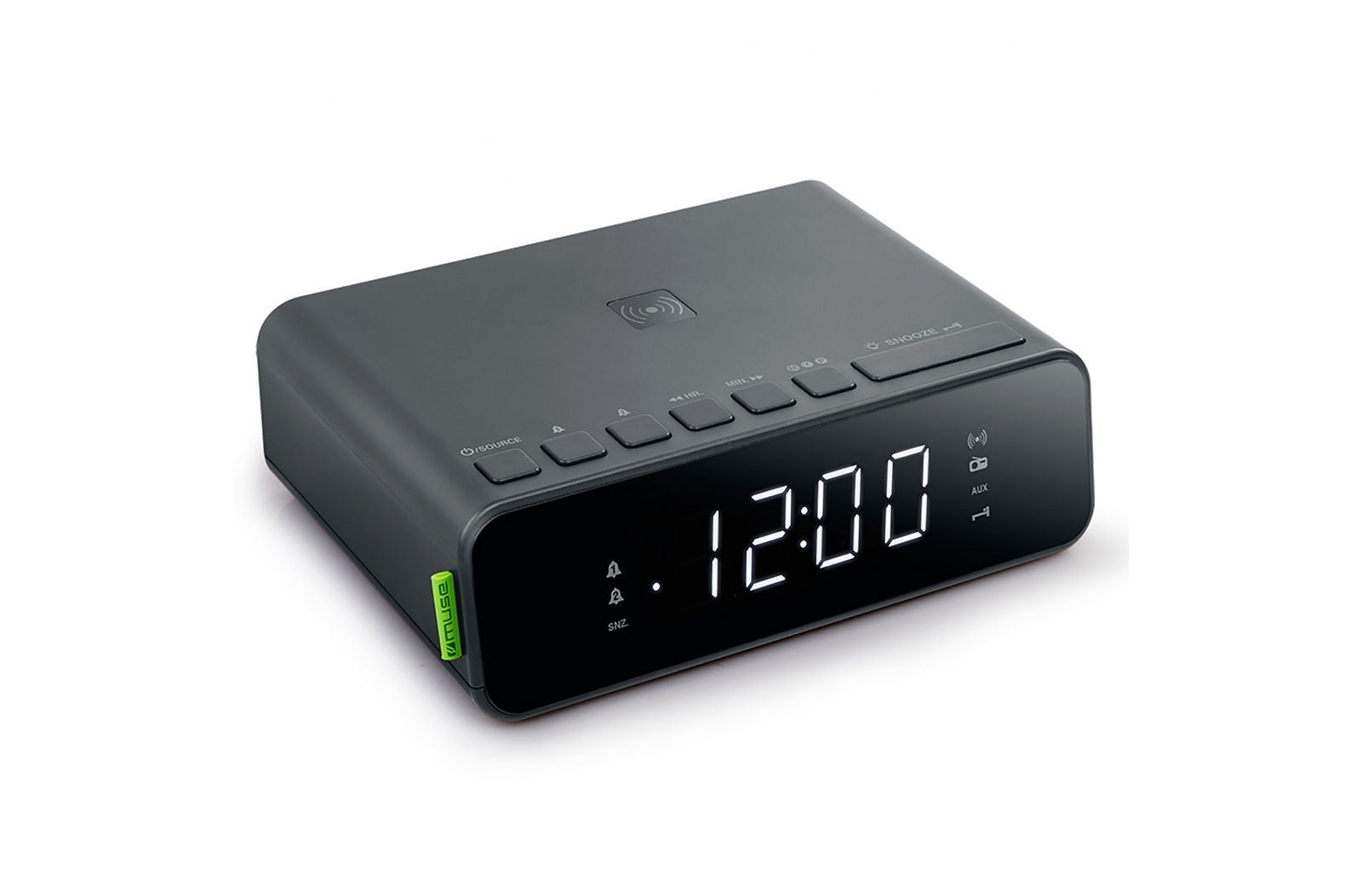 M-175 | Muse FM-Radiowecker Dual-Ladegerät für schnurlose Telefone 5W