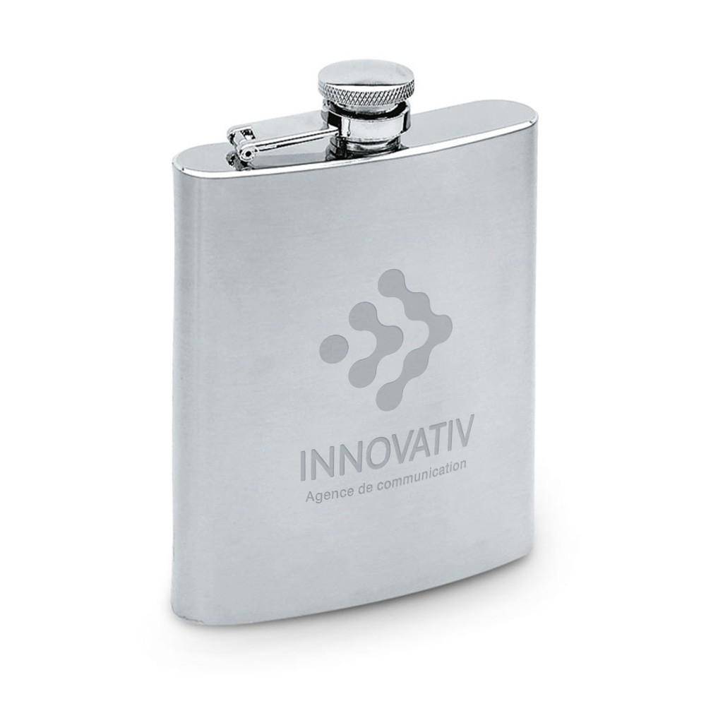 Schlanke Hüftflasche 200ml - Ehrenfriedersdorf