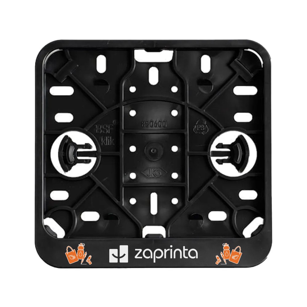 Quadratischer Kennzeichenhalter - Schöneck/Vogtl.