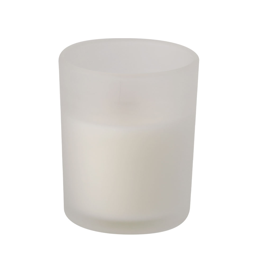 Duftkerze mit Vanille und Holzdocht - Großalmerode bedrucken mit Logo