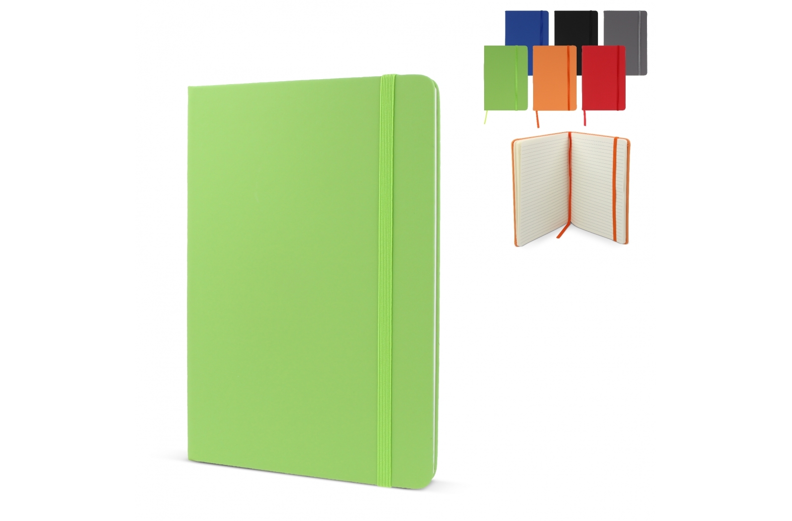 Notizbuch R-PET/PU GRS A5 - Grevesmühlen