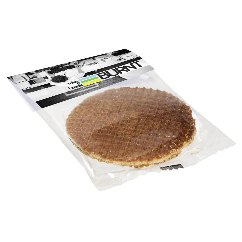 Stroopwafel mit Kopfkarte