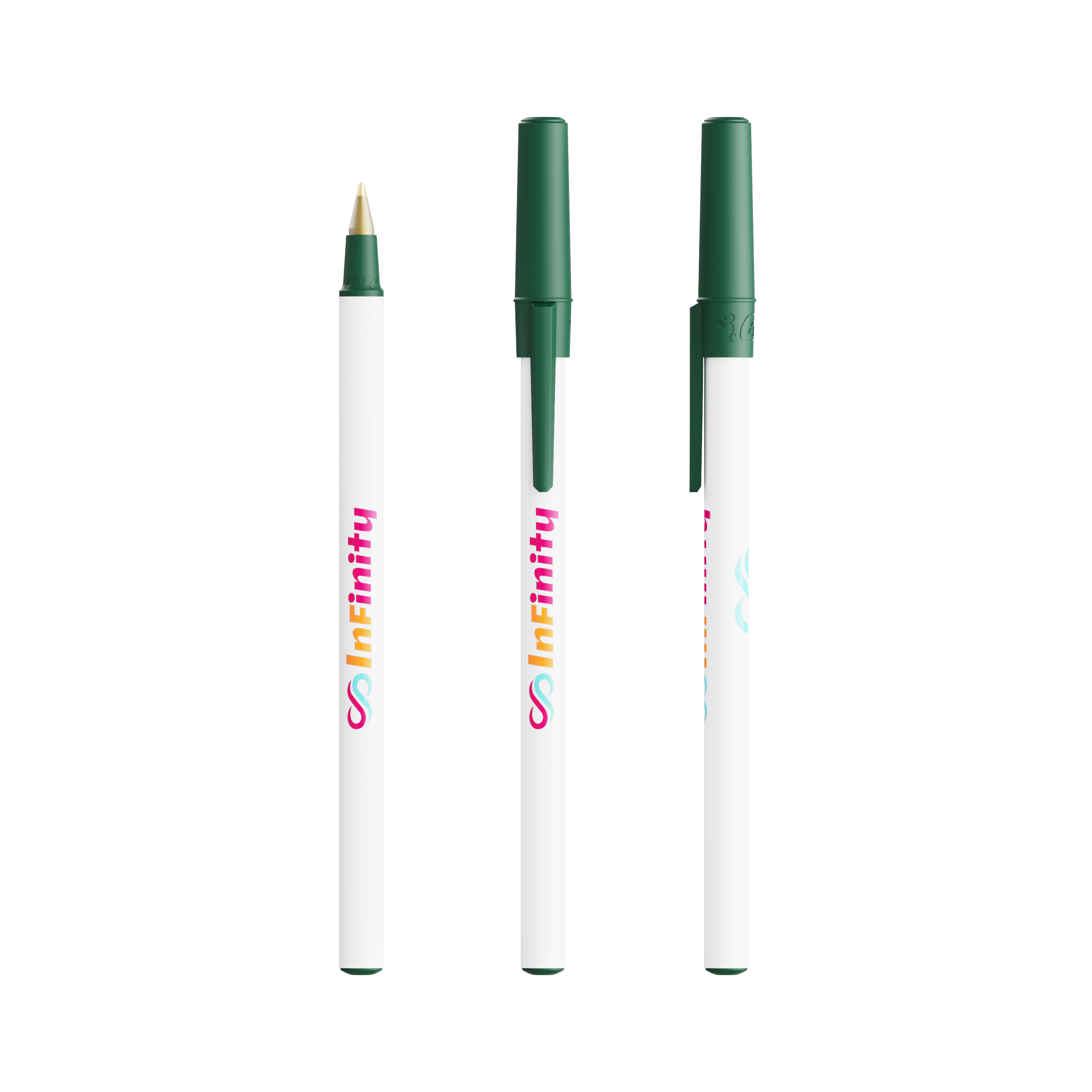 BIC® Round Stic® Ecolutions® Kugelschreiber mit Ihrem Logo bedruckt bedrucken mit Logo