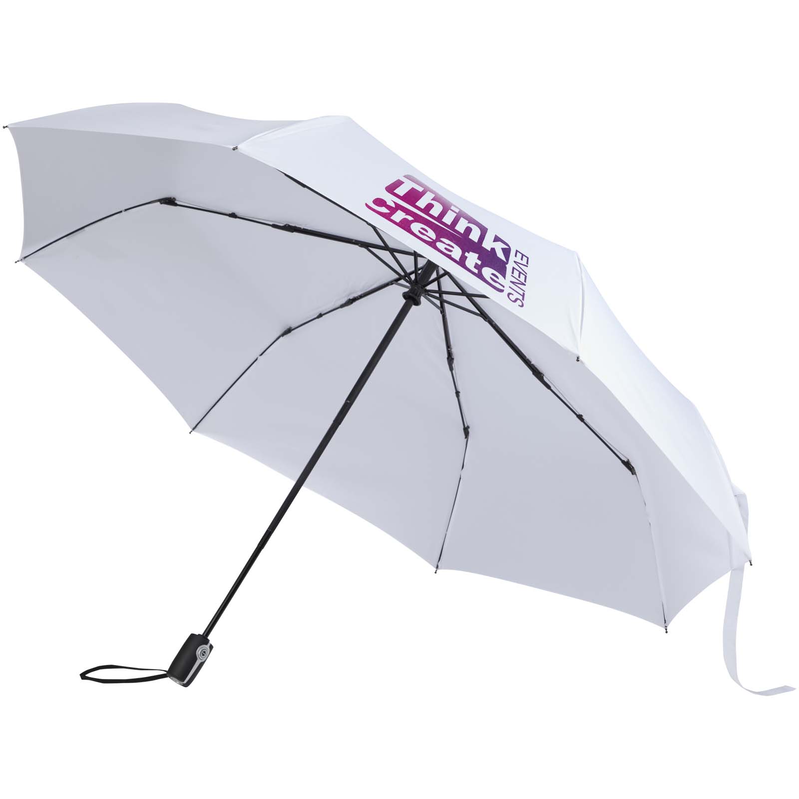 Gale 27" faltbarer Regenschirm aus RPET mit automatischer Öffnungs- und Schließfunktion