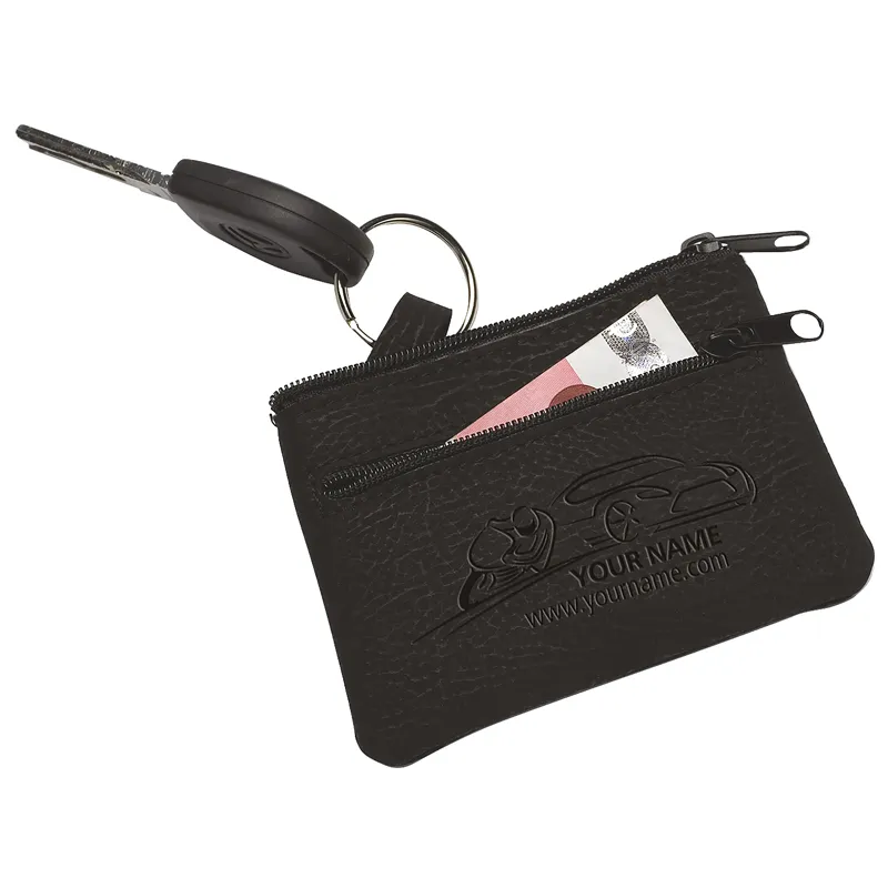 Alcantara Schlüssel-Etui Doppelreißverschluss - Bad Bergzabern