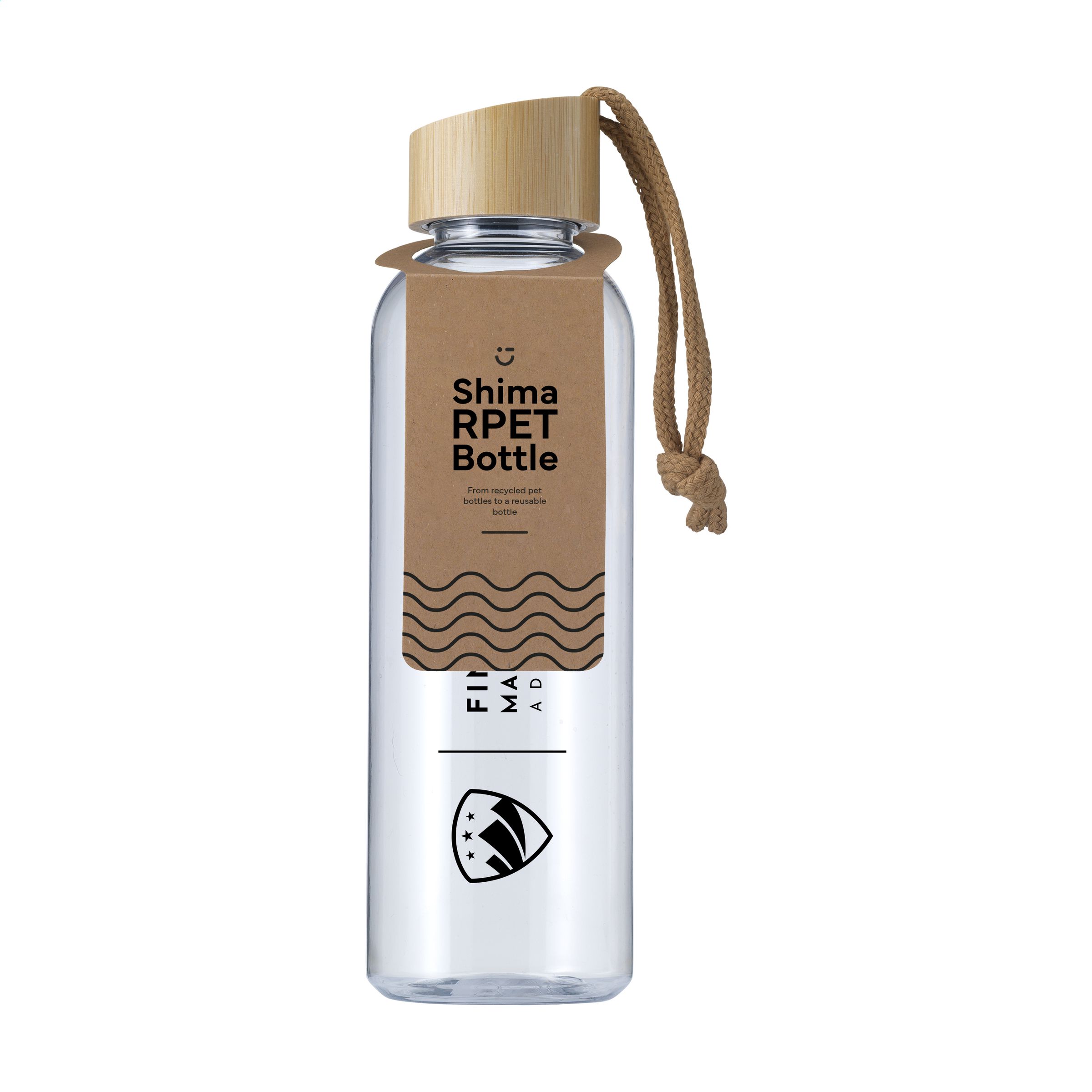 PureLife RPET Trinkflasche 680 ml - Loitz