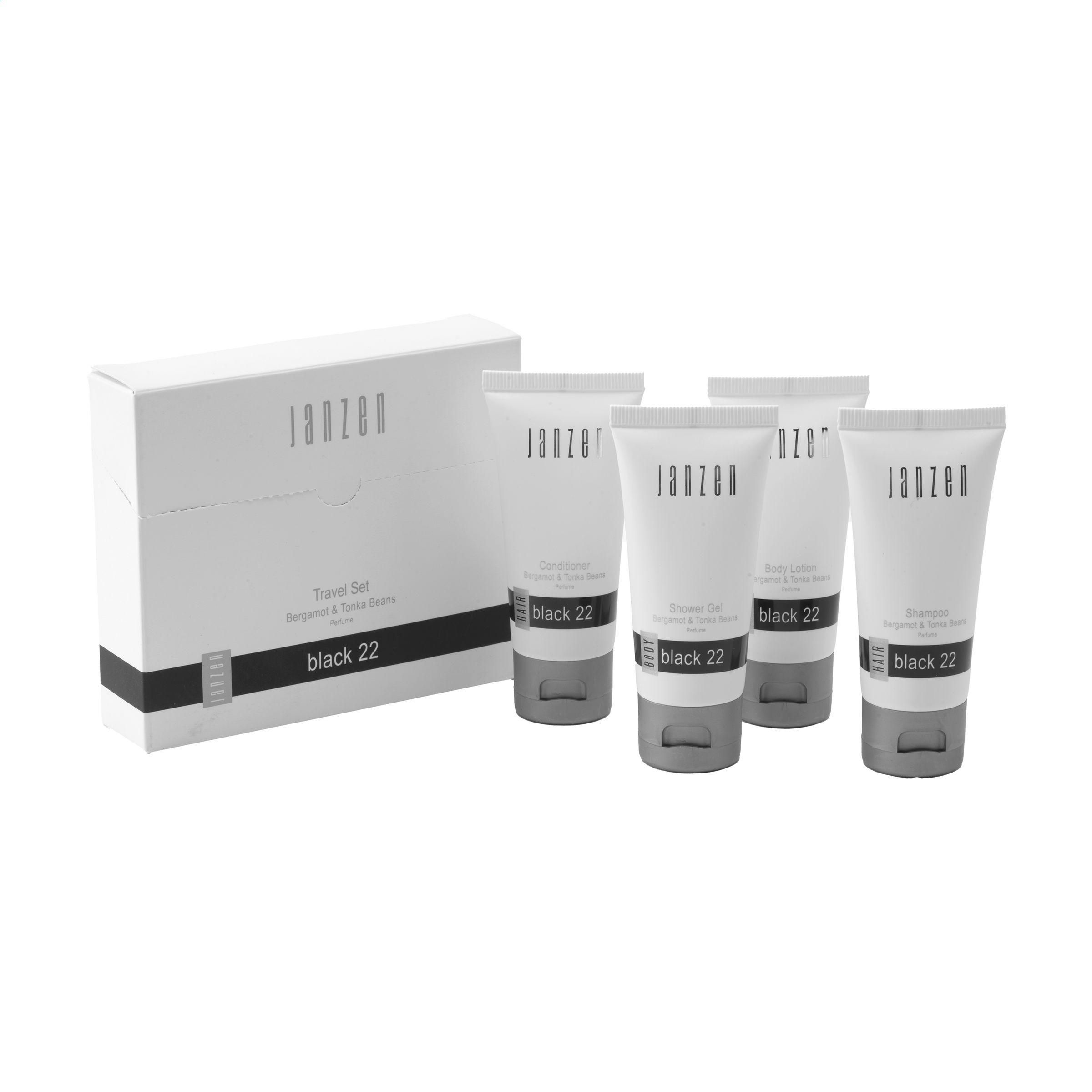 Janzen Reiseset Schwarz 22