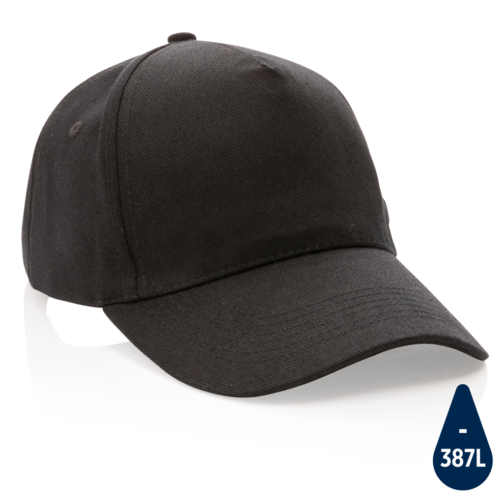 Impact 5 Panel Kappe aus 280gr rCotton mit AWARE™ Tracer