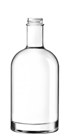Stilvolle Glasflasche 70cl - Joachimsthal