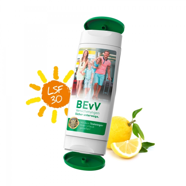 Wasserfeste Sonnenmilch mit LSF 30 und Handreinigungsgel Doppelpack - Ruhla