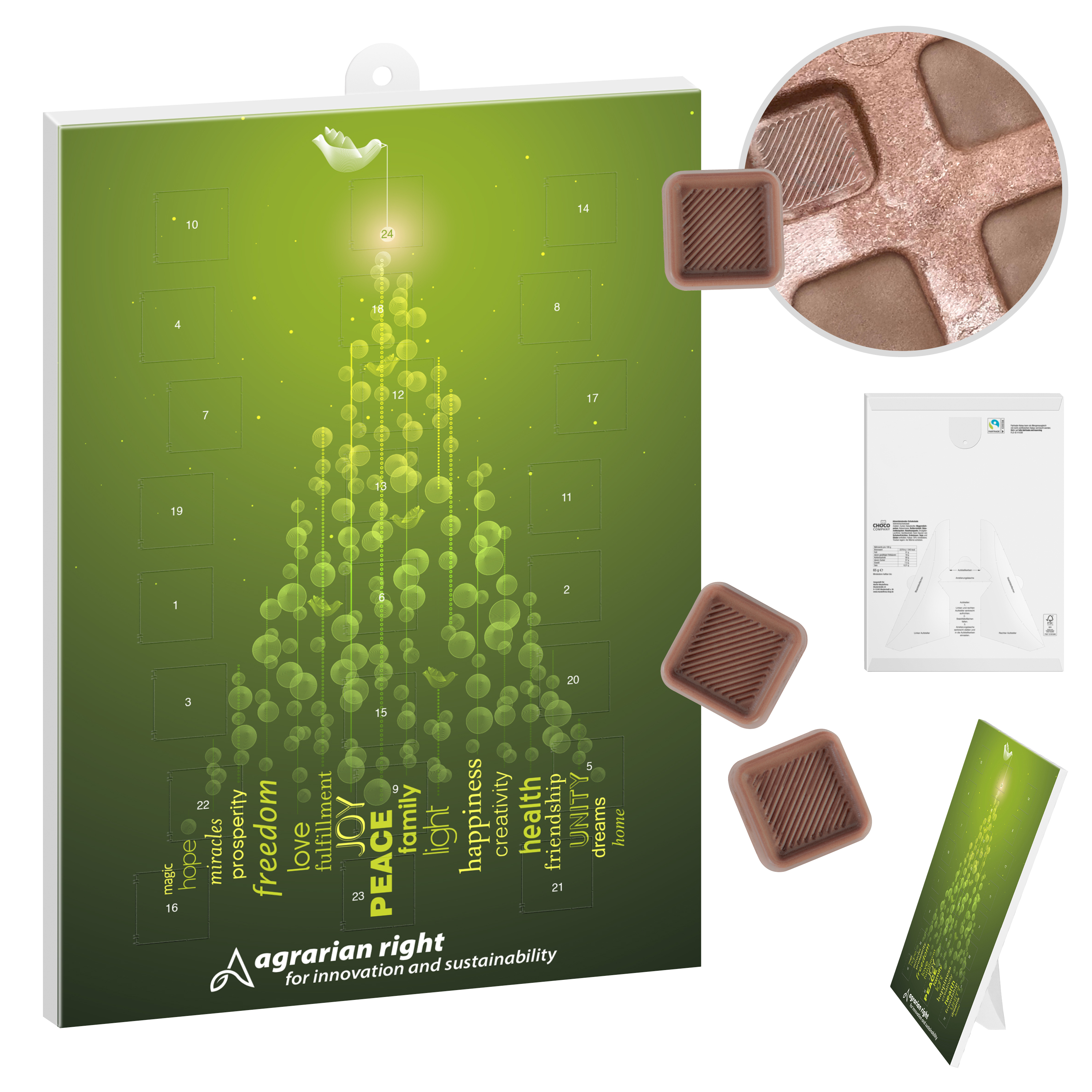 Schokoladen-Wandkalender der Freude - Kassel