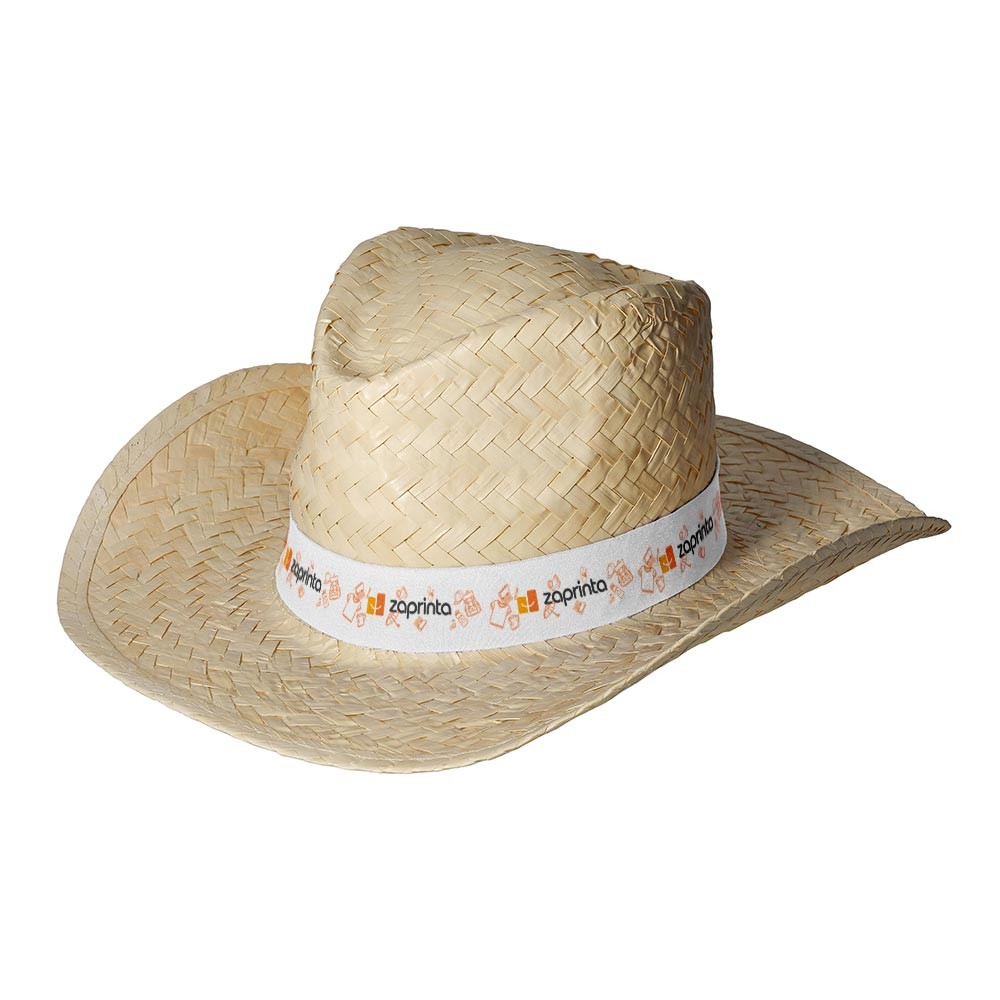 Personalisierter Cowboy-Strohhut