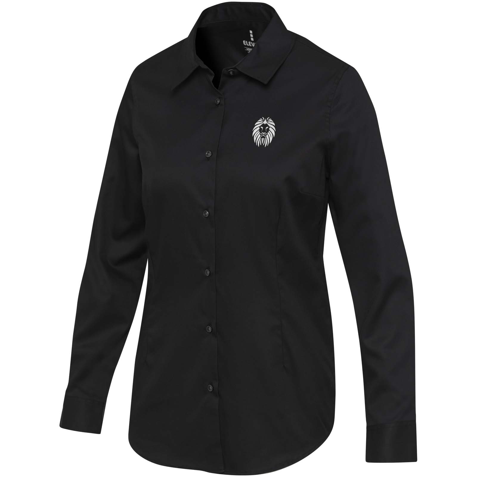 Elegante Damen-Twillbluse - Kiel bedrucken mit Logo