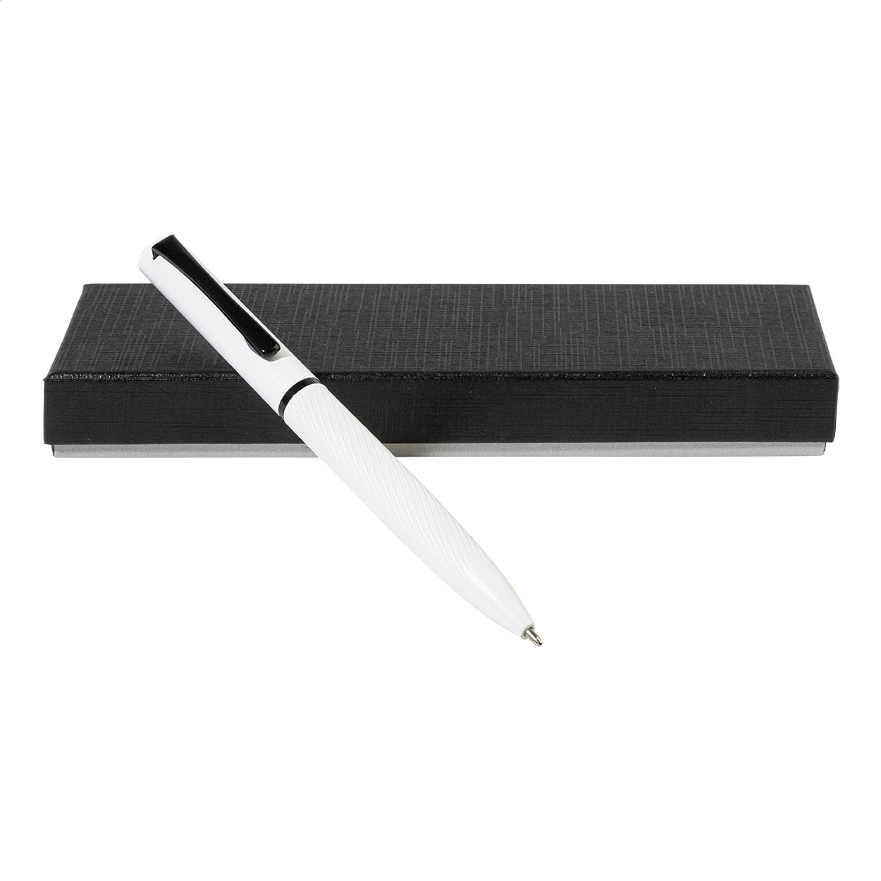 Noiral Metall-Drehkugelschreiber, matt, in Geschenkbox mit Ihrem Logo bedrucken mit Logo