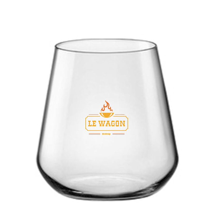 Kurvenreiches Whiskey-Glas (35 cl)