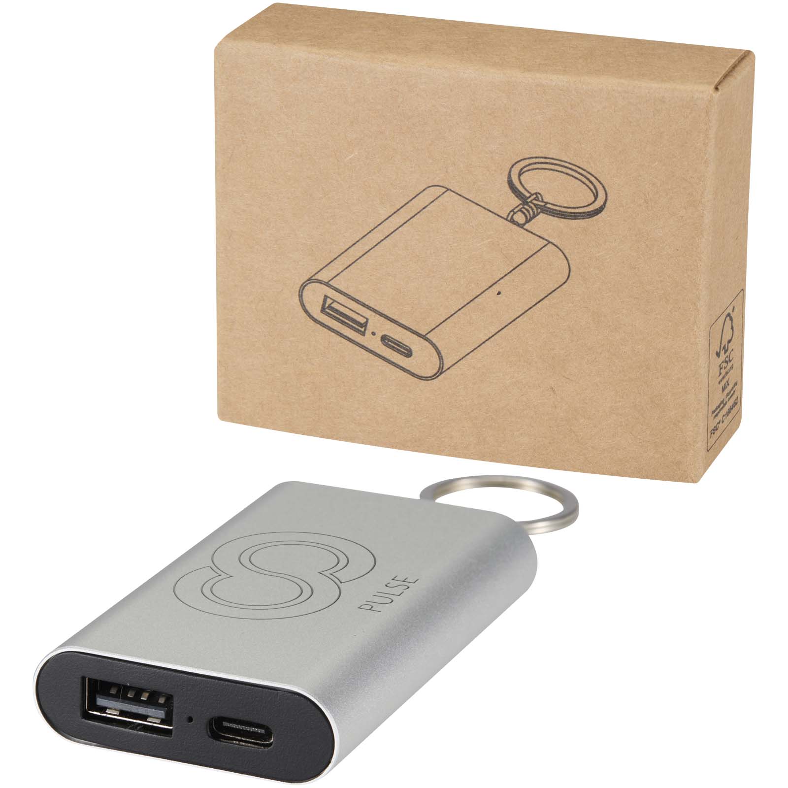 Kompakte Aluminium-Powerbank - Goch