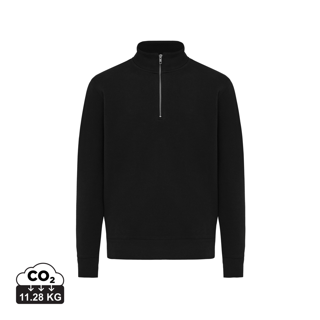 EcoSense Recycled Cotton Quarter Zip Pullover - Thannhausen