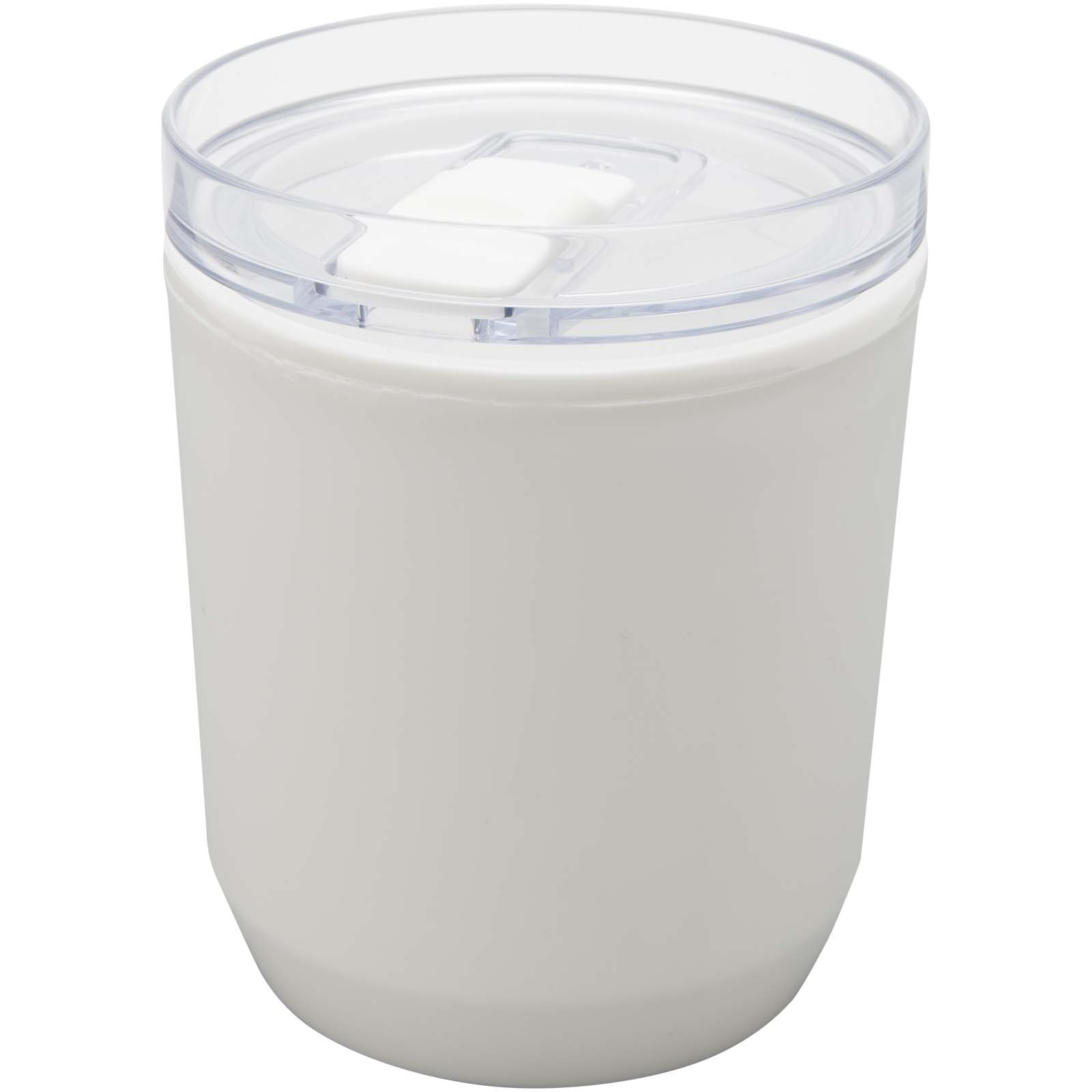 Doppelwandiger 180 ml Becher aus recyceltem Kunststoff - Eltville am Rhein