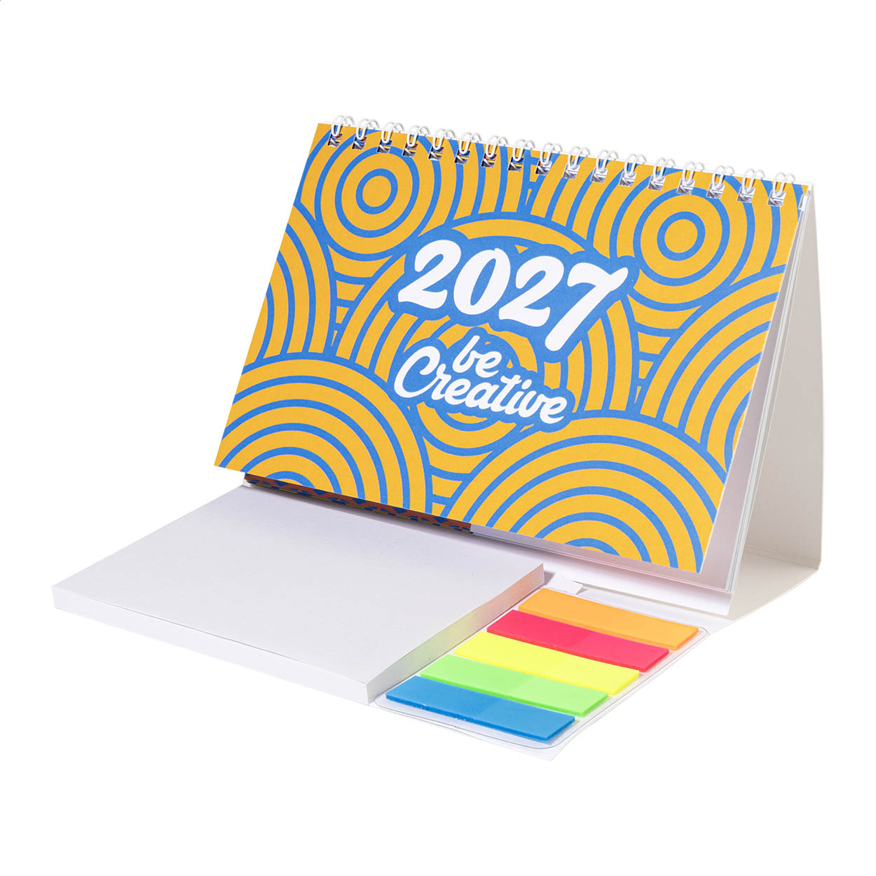 CreaDate Combo Tischkalender mit Logo und Haftnotizen bedrucken mit Logo