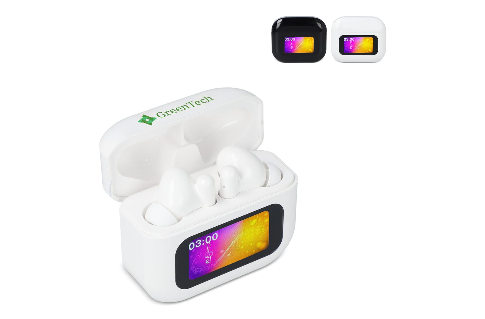 Kabellose ANC-Ohrhörer mit LCD-Touchscreen-Steuerung - Winterberg