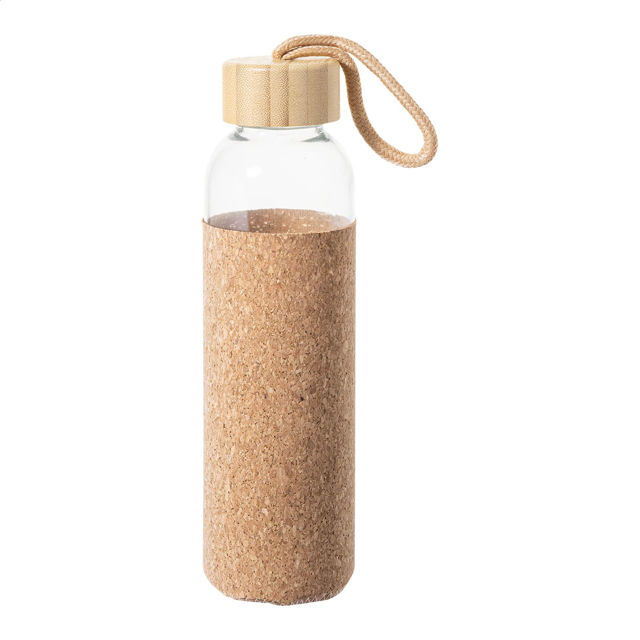 Glasflasche Natural - Niebüll bedrucken mit Logo