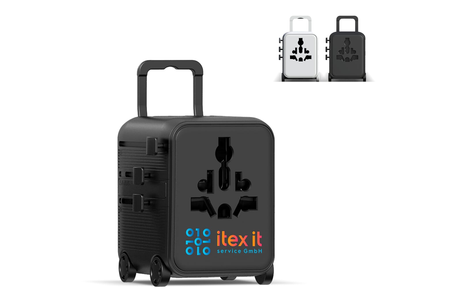 Xoopar Luggie GaN Weltstecker Trolley