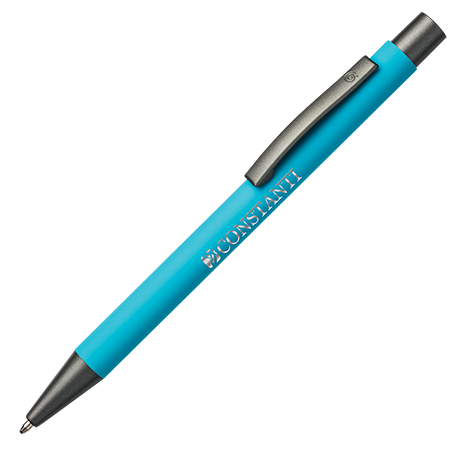 Weich Touch Kugelschreiber mit Spiegel Gravur - Hagenbach