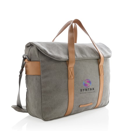 Laptoptasche aus Leinwand - Hinterstoder